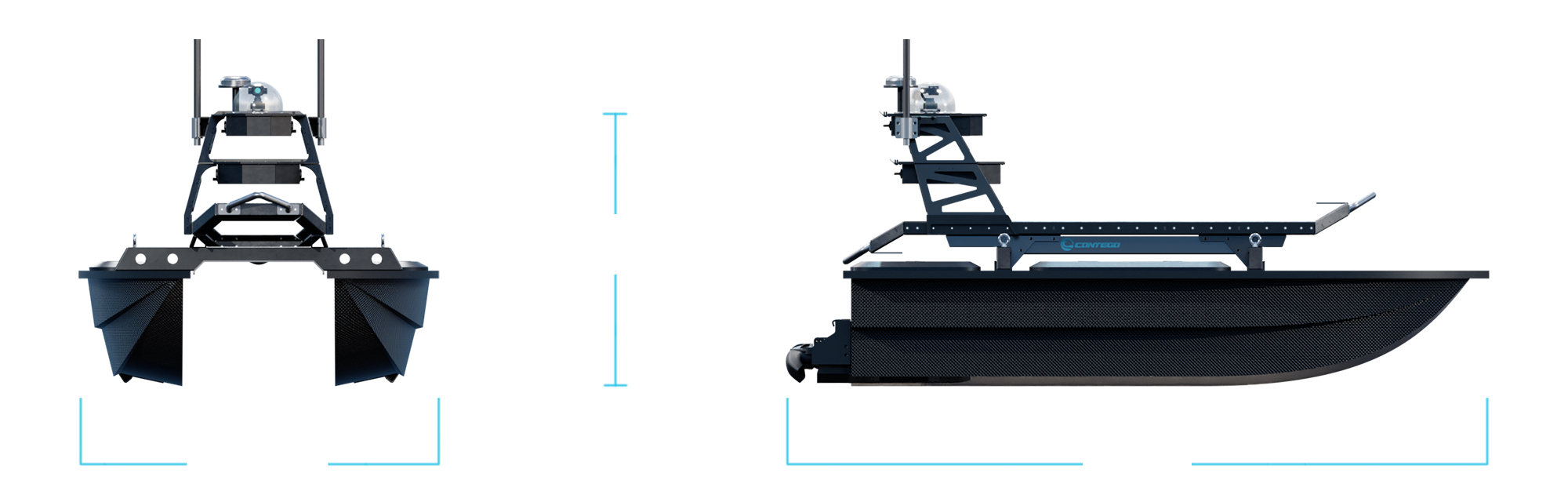Contego - Maven 210 geometry pc - USV for marine robotics