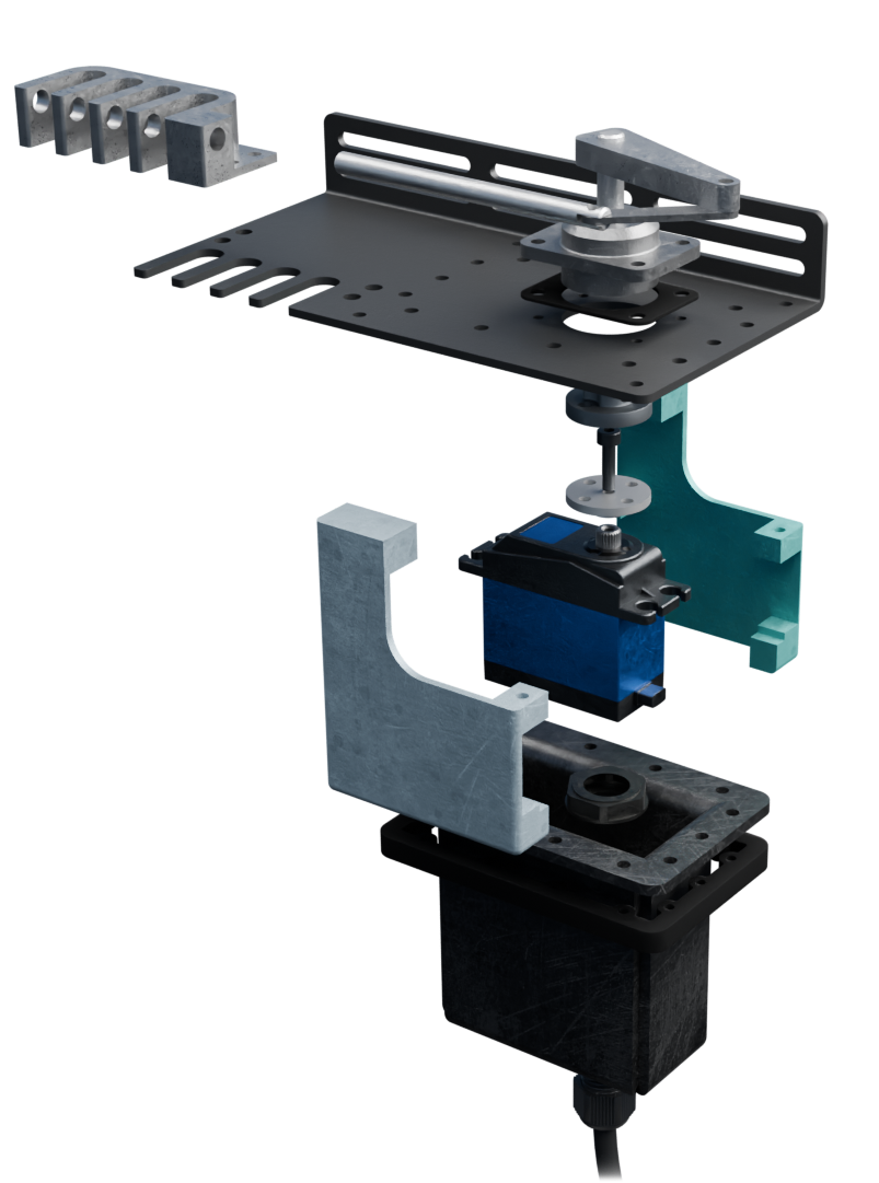Compact, sealed, and reliable PWM multi-step release mechanism for marine operations
Contego - multipurpose payload release  mechanism- usv for marine robotics 