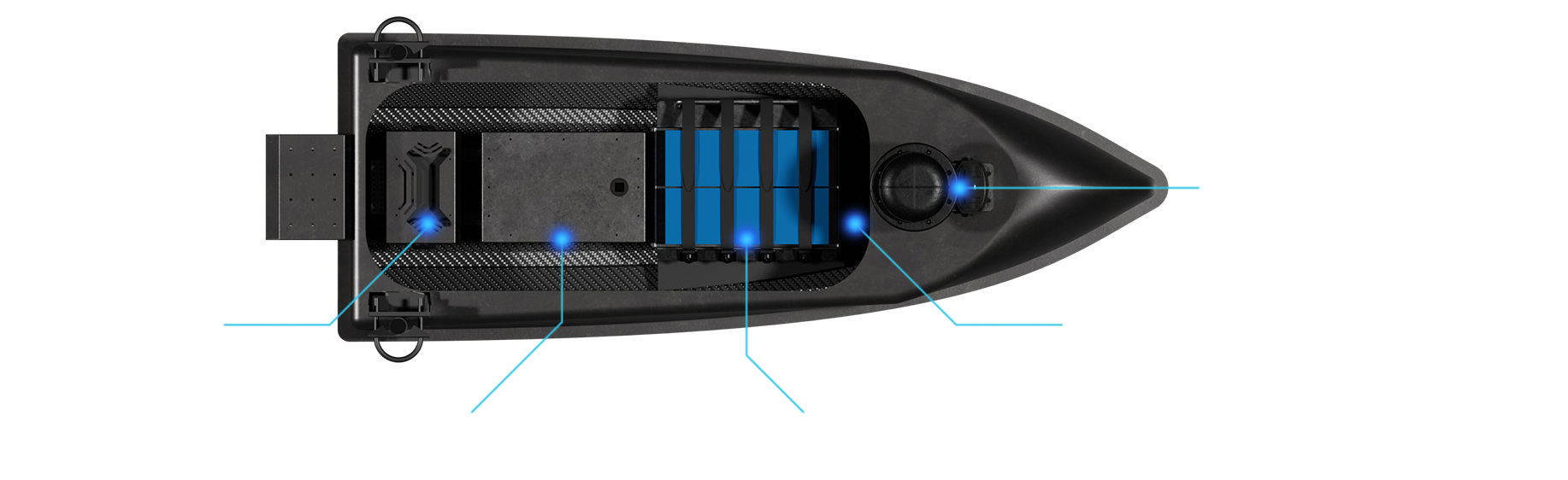 mono-hull USV, compact unmanned surface vessel, shallow-water USV, jet-powered USV, autonomous marine platform. Contego - viper 110 overview - usv for marine robotics