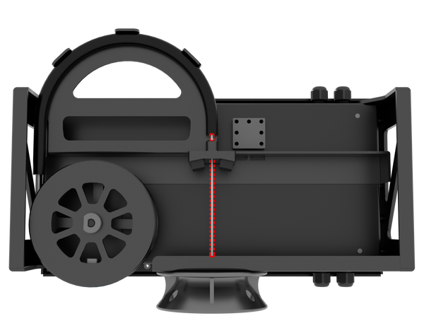 A rugged and versatile winch system designed for lifting and submerging payloads with precision and safety. Equipped with a waterproof electronics box (IP68) and customizable spool configurations, it delivers reliability in marine operations.
contego - multipurpose winch payload connection - usv for marine robotics